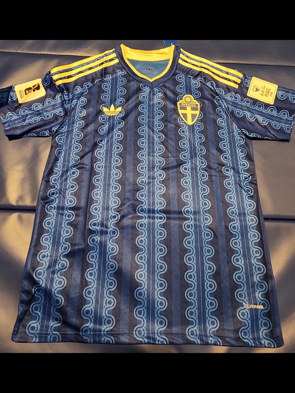 Adidas Sweden 2026 World Cup Away Jersey
